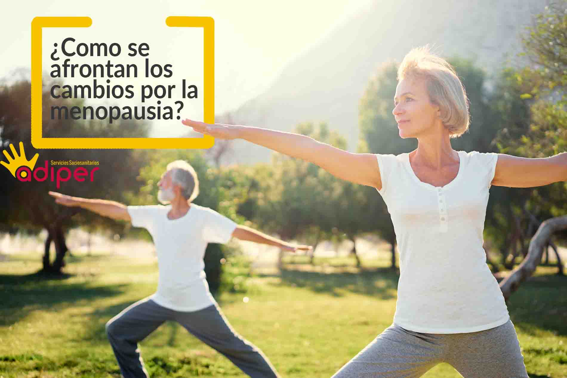 como afrontar los cambios de la menopausia