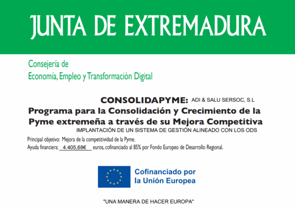 certificación ODS-Cámara Adiper